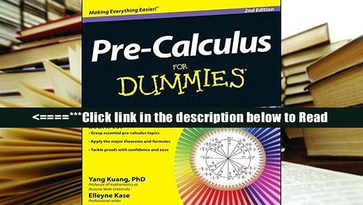 Calculus for dummies free ebook
